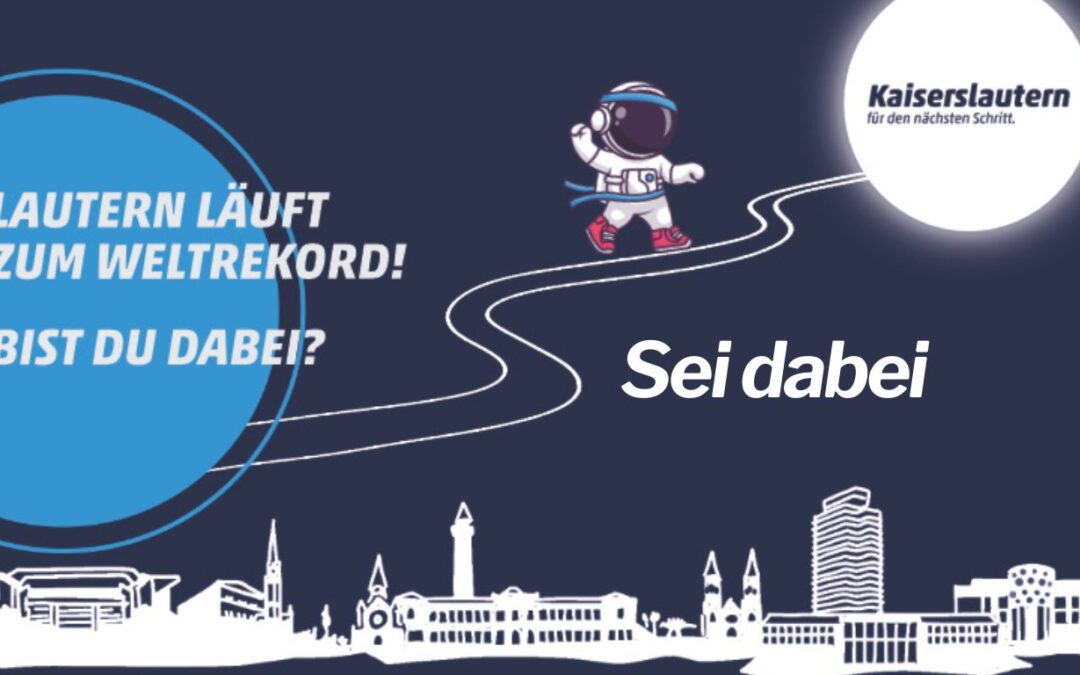 Weltrekordversuch in Kaiserslautern: Gemeinsam in Bewegung kommen!