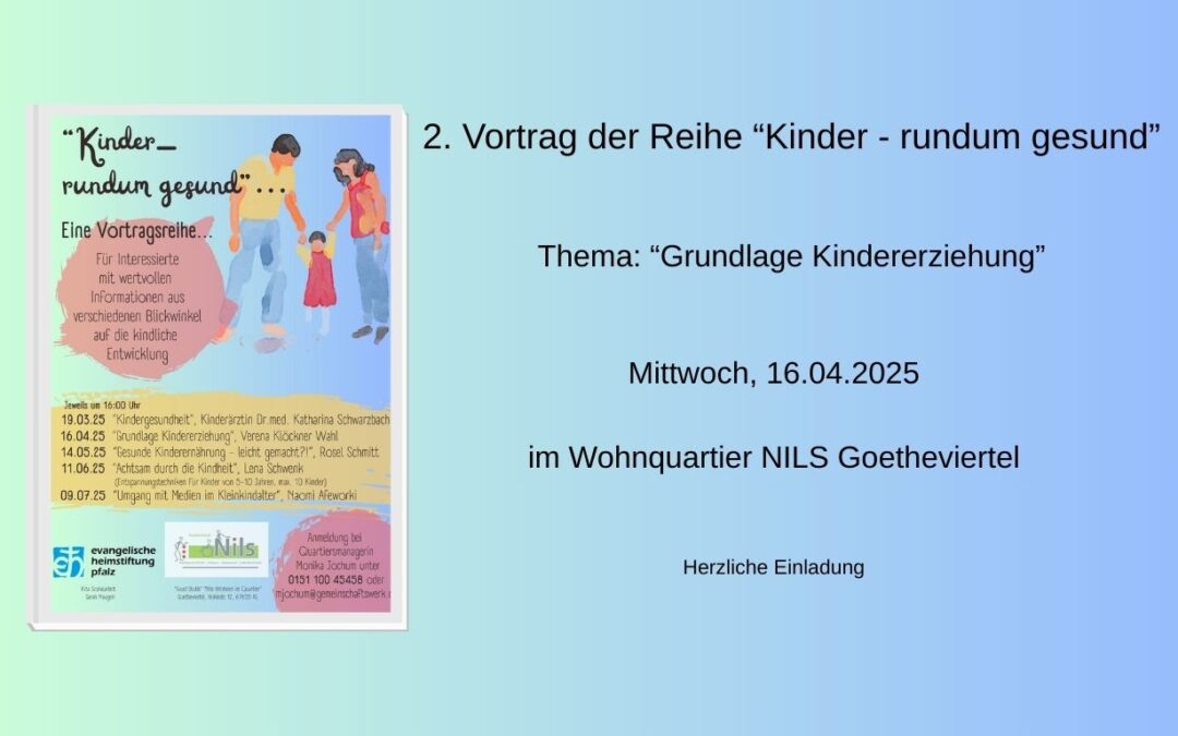 Ein Nachmittag für Eltern, Kinder und das, was uns verbindet